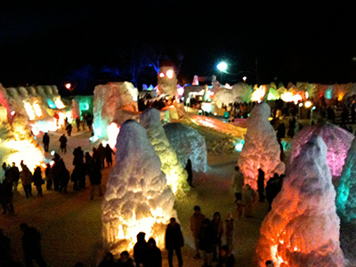 支笏湖氷濤祭り